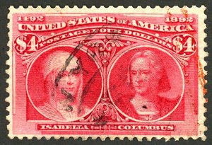 U.S. #244 USED