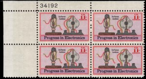 US #C86 11¢ ELECTRONICS MNH UL PLATE BLOCK #34192 DURLAND $1.30