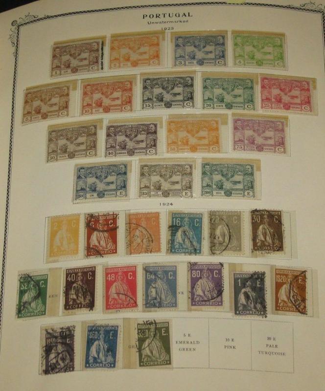 PORTUGAL & COLONIES - mint and used collection 1840-1960 Scott cat $13,000.00+