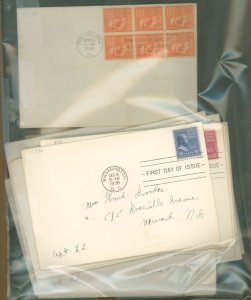 US 803-831 29 FDCs, all uncacheted