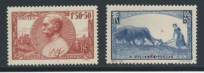 France B99-100 MNH.   2108 CV $16.50