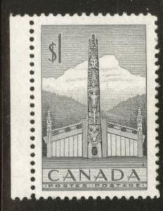 CANADA 1$ Totem Pole stamp Scott 321 MNH** 1953 CV$8