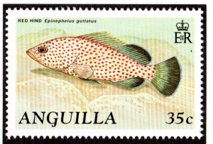 ANGUILLA 797 MNH BIN $1.00 FISH