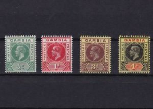 gambia   mounted mint stamps ref r13625