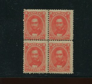 Hawaii Scott 31 King Kamehameha Mint Block of 4 Stamps (Stock By 1249)