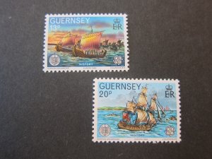 Guernsey1982 Sc 241-2 MNH