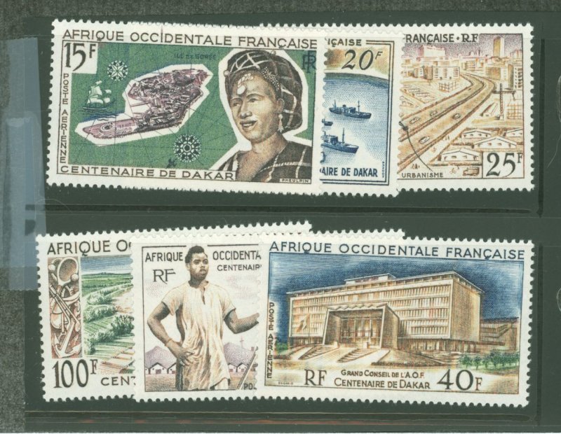 French West Africa #C22-C27  Single (Complete Set)