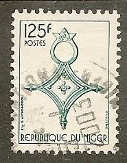 Niger     Scott 699    Cross      Used
