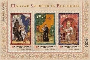 Hungary 2018 MNH Souvenir Sheet Stamps Hungarian Saints and Blessed