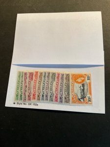 Stamps St Helena Scott  #140-52 hinged