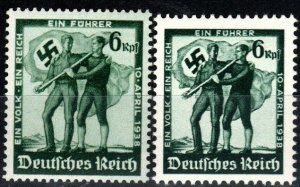 Germany #484-5 MNH CV $3.00 (X179)