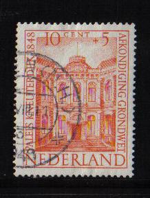 Netherlands  #B187  used   1948  cultural welfare 10 + 5c