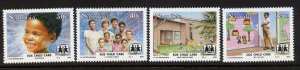 Namibia 738-41 MNH SOS Children's Village, Child Care