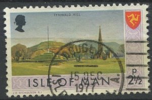 Isle of Man Sc#16 Used, 2½p multi, Views (1973)