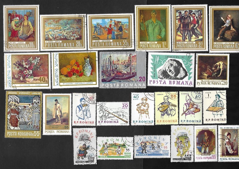 ROMANIA SMALL COLLECTION-3  5 SCANS