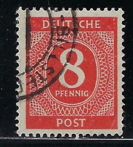 Germany AM Post Scott # 536, used
