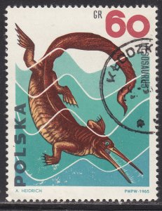 Poland 1310 Mesosaurus 1965