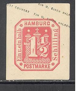 Germany - Hamburg 25 mint never hinged SCV $ 7.25 (RS)