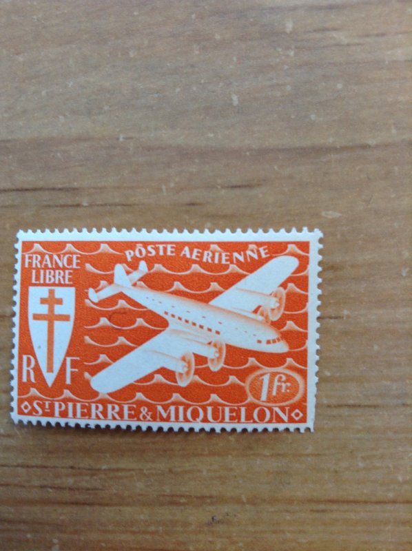 St Pierre & Miquelon Sc C1 MINT NH