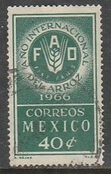 MEXICO 973 FAO, International Rice Year. Used. VF. (1059)
