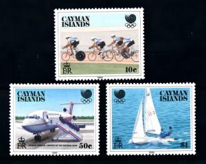 [92189] Cayman Islands 1988 Olympic Games Seoul Cycling Sailing  MNH