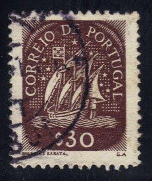 Portugal #619 Sailing Ship, used (0.20)