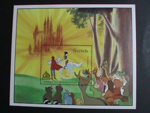 ​GRENADA STAMP- 2011-DISNEY CARTOON STAMP- SNOW WHITE MNH S/S SHEET VERY FINE