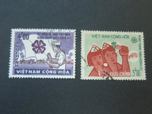 Vietnam 1965 Sc 270-71 set FU