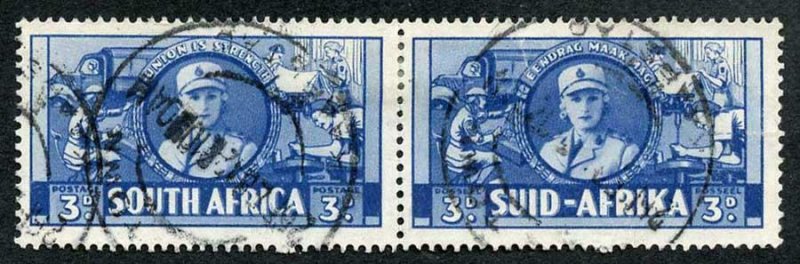 South Africa SG91 1941 3d blue  Fine used