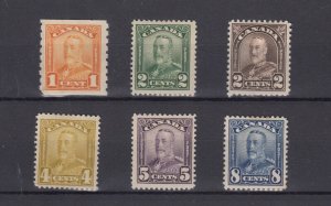 Canada KGV 1928 Collection To 8c MH BP9306