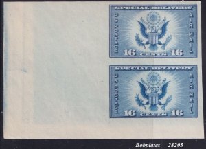 BOBPLATES #771 Airmail Special Delivery Left Margin Pair XF MNH