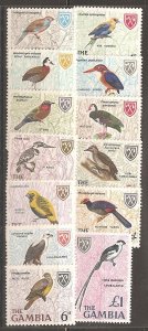 Gambia SC 215-27  Mint, Never Hinged