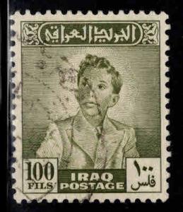 IRAQ Scott  126 Used King Faisal II stamp