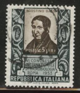Italy Scott 640 used 1953 stamp set