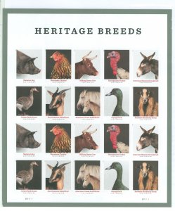 United States #5592b Mint (NH) Souvenir Sheet (Animals)