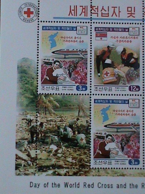 ​KOREA-2002-SC#4232-WORLD RED CROSS & RED CRESCENT DAY-MNH SHEET-VERY FINE