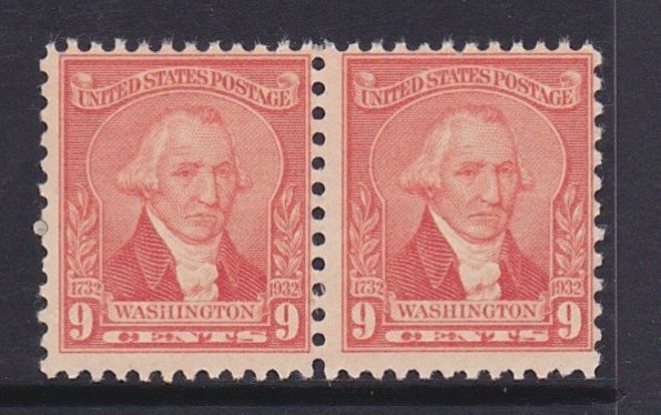 714 Washington Pair MNH