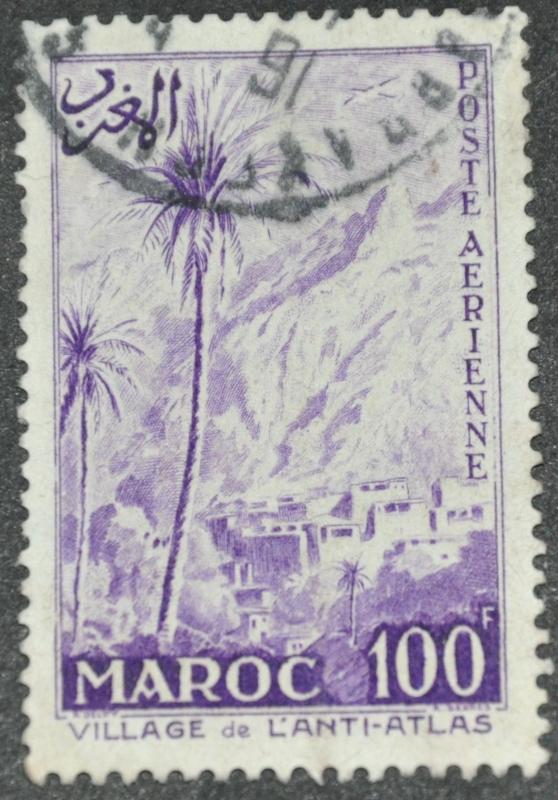 DYNAMITE Stamps: French Morocco Scott #C53   USED