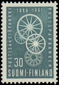 Finland #382, Complete Set, 1961, Never Hinged