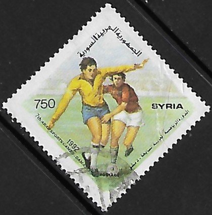 Syria # 1279a - Arab Games - Soccer - used.....{Gn16}