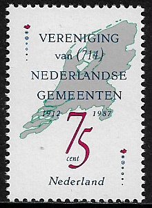Netherlands #720 MNH Stamp - Municipalities