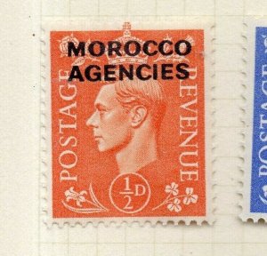 Morocco Agencies 1950 Early Issue Fine Mint Hinged 1/2d. Optd NW-184143