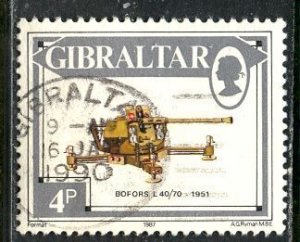 Gibraltar; 1987: Sc. # 511:  Used Single Stamp