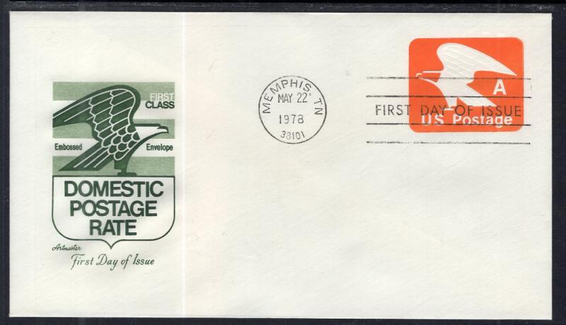 US U580 A Eagle Artmaster U/A FDC