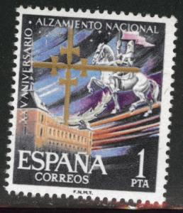 SPAIN Scott 994 MNH** from 1961 national uprising set 