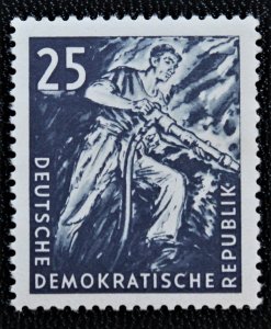 East Germany DDR #347 MNH Coal Mining 1957