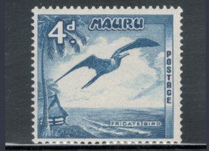 Nauru 1954 Frigate Bird 4p Scott # 42 MNH