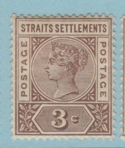 STRAITS SETTLEMENTS 85  MINT HINGE REMNANT OG * NO FAULTS VERY FINE! - PTT