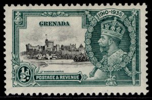 GRENADA GV SG145, ½d black & green, M MINT.