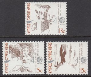 Cyprus 785-787 MNH VF